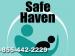 Safe Haven logo with phone number 1-855-442-2229